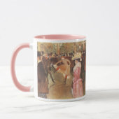 Ball in der Diskothek von Toulouse Lautrec Tasse (Links)