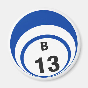 Ball-Kühlschrankmagnet des Bingo B13 Magnet