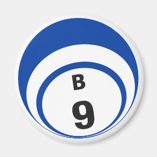 Ball-Kühlschrankmagnet des Bingo B9 Magnet