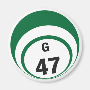 Ball-Kühlschrankmagnet des Bingo G47 Magnet