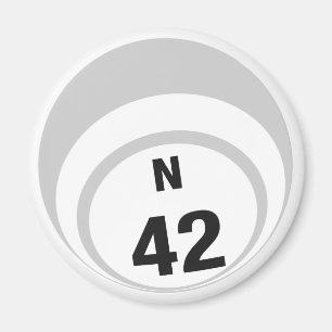 Ball-Kühlschrankmagnet des Bingo N42 Magnet