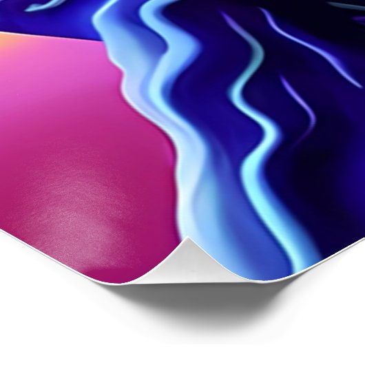 Ball Magic - Ken Gage Surreal Art Poster (Ecke)