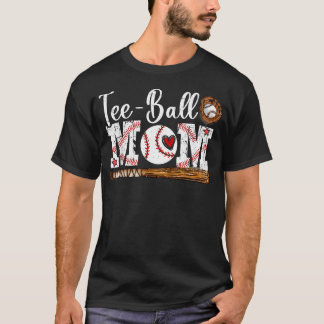 Ball-Mama Lustige Tball-Mama Mütter T-Shirt