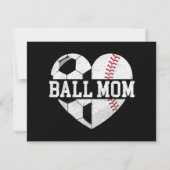 Ball Mama Shirt Herzlich Willkommen bei der Baseba (Rückseite)