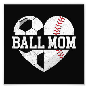 Ball Mama Shirt Herzlich Willkommen bei der Baseba Fotodruck
