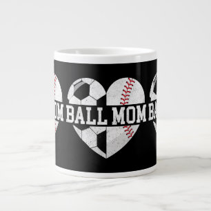 Ball Mama Shirt Herzlich Willkommen bei der Baseba Jumbo-Tasse