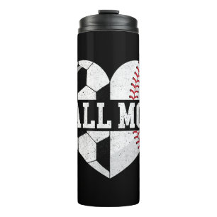 Ball Mama Shirt Herzlich Willkommen bei der Baseba Thermosbecher