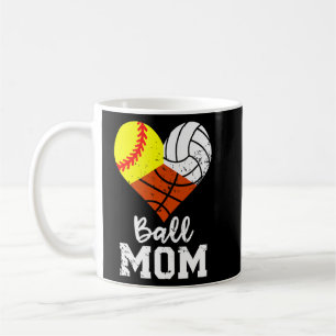Ball Mama Softball Volleyball Basketball Mama 1 Kaffeetasse
