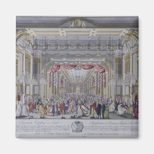 Ball nach der Krönung von Leopold Magnet (Vorne)