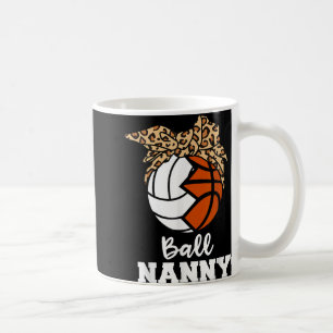 Ball Nanny Funny Volleyball Basketball Kindermädch Kaffeetasse