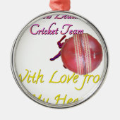 Ball NEWZEALAND Ornament Aus Metall (Vorne)