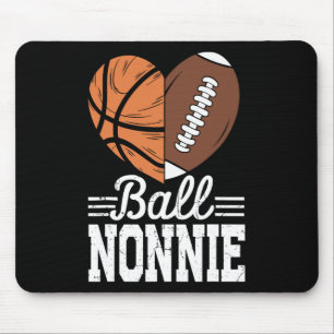 Ball Nonnie Basketball Fußball Spielball Sport Lov Mousepad