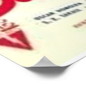 "Ball of Fire" Movie Poster (Ecke)