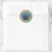 Ball of Wool Sticker (Tasche)