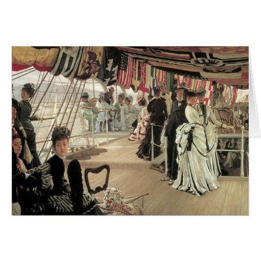 Ball on Shipboard von James Tissot, Viktorianisch (Vorderseite (Horizontal))