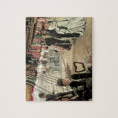 Ball on Shipboard von James Tissot, Viktorianisch  Puzzle (Vertikal)