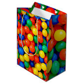 Ball Pit Themed Birthday Bag Mittlere Geschenktüte (Rückseite Schrägansicht)