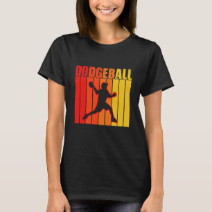 Ball Player Dodgeball Player Männer Frauen Vater D T-Shirt