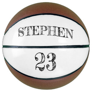 Ball-Player-Nummer Personalisiert Basketball