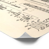 Ball Point Pen 1966 Patent Art Old Peper Poster (Ecke)