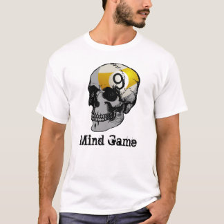 Ball-Psychospiel des Schädel-9 T-Shirt