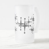 Ball-Punkt-Stern-mattierte Tasse (VorderseiteRechts)