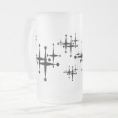 Ball-Punkt-Stern-mattierte Tasse (Vorderseite Links)