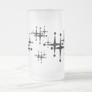 Ball-Punkt-Stern-mattierte Tasse