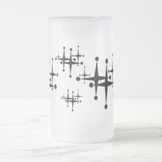 Ball-Punkt-Stern-mattierte Tasse (Mittel)