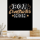 Ball Python Constrictor Mama Poster (Küche)