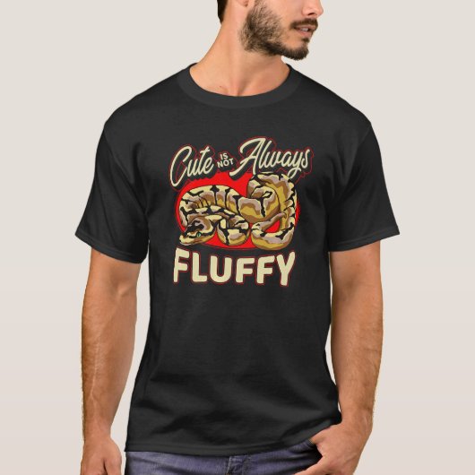 Ball Python für Schlange nicht immer fließend T-Shirt (Vorderseite)