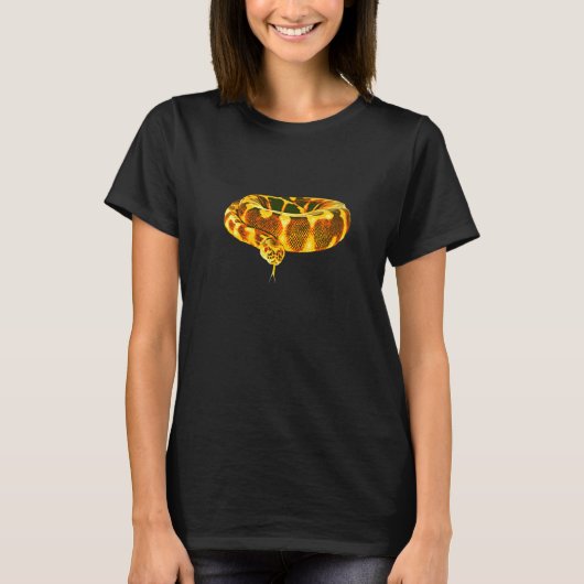 Ball Python Haustier Schlange Roman Für Wildtiere T-Shirt (Vorderseite)