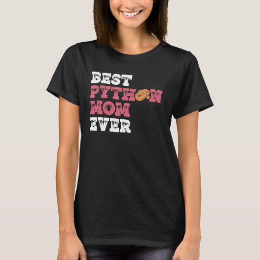Ball Python Mama Banana Ball Python Eigentümer T-Shirt (Vorderseite)