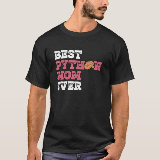 Ball Python Mama Banana Ball Python Eigentümer T-Shirt (Vorderseite)