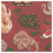 Ball Python Morph Holiday Red Stoff (Nahaufnahme)