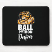 Ball Python Papa Mousepad (Vorne)