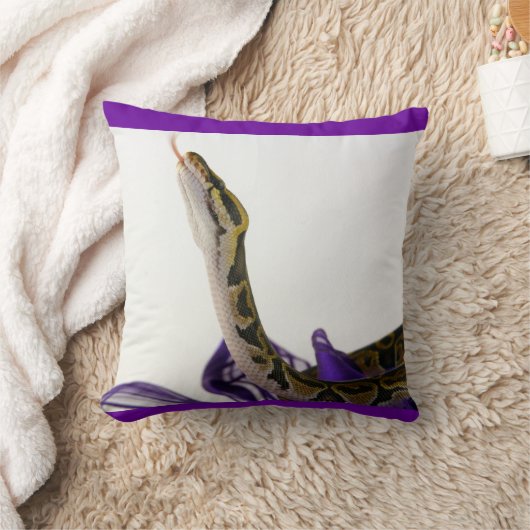 Ball Python Pillow Kissen (Decke)