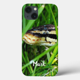 Ball Python Schlange im Gras Case-Mate iPhone Hülle