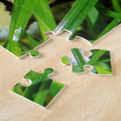 Ball Python Schlange im Gras Puzzle (Seite)