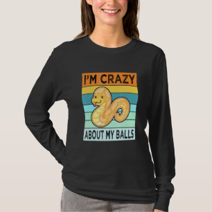 Ball Python Schlange Mama Vater Männer Frauen Kind T-Shirt