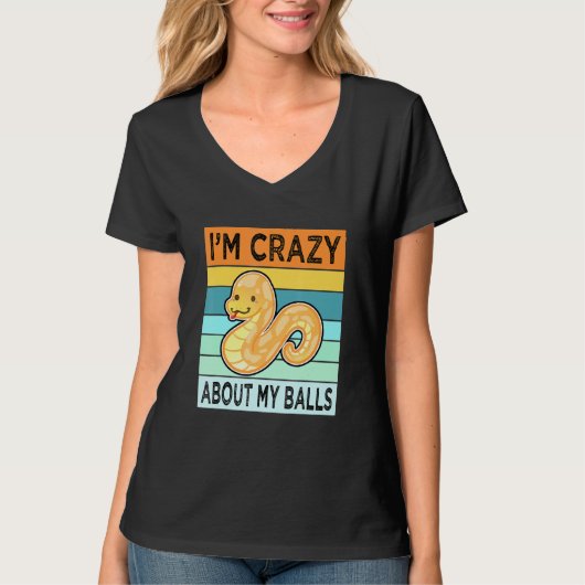 Ball Python Schlange Mama Vater Männer Frauen Kind T-Shirt (Vorderseite)