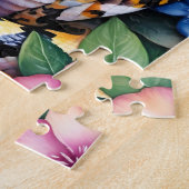 Ball Python-Schlangen-Familienhaustier-Porträt Puzzle (Seite)