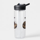 Ball Python Snake, Brown und Tan Personalisiert Trinkflasche (Links)