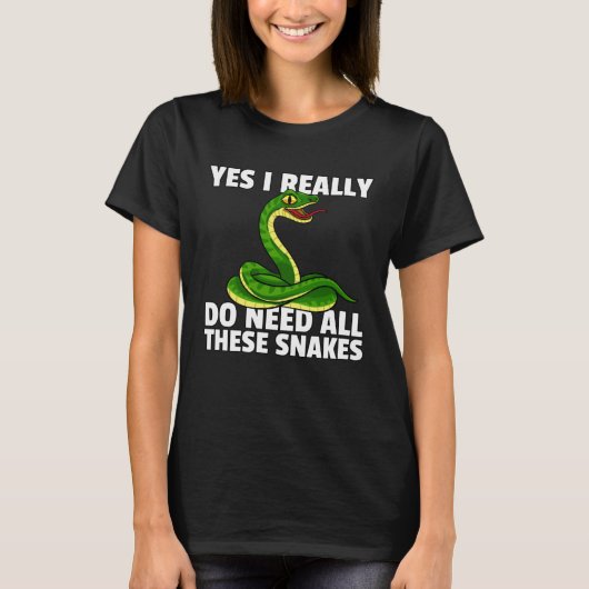 Ball Python Snake  For Boa  Owner  1 T-Shirt (Vorderseite)