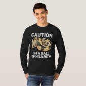 Ball Python Snake  Reptile  Noodle Reptile Snek 6 T-Shirt (Vorne ganz)