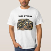 Ball Python ,(snake) T-Shirt (Vorderseite)
