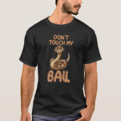 Ball Python Snake T-Shirt (Vorderseite)