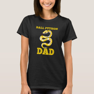 Ball Python Vater Snake Hausbesitzer T-Shirt