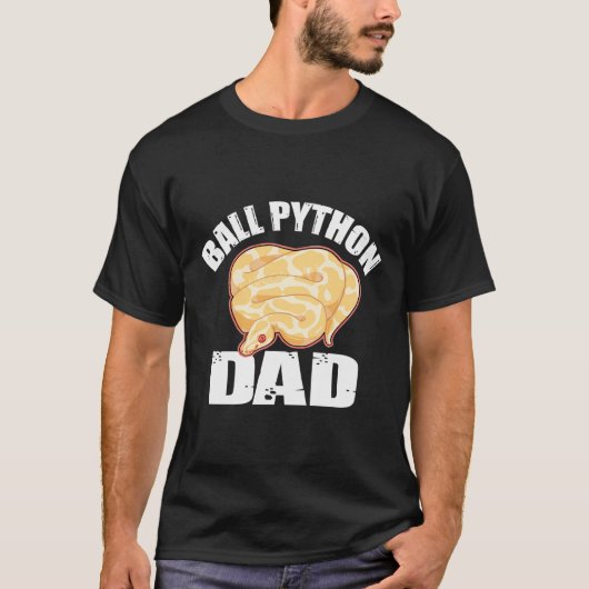 Ball Python Vater T-Shirt (Vorderseite)