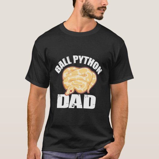 Ball Python Vater T-Shirt (Vorderseite)